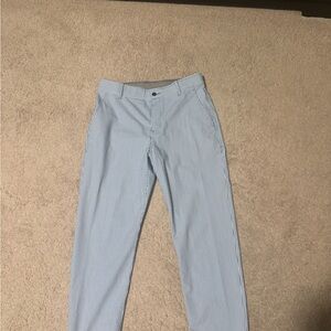 Nike Men's Seersucker Light Blue Golf Pants